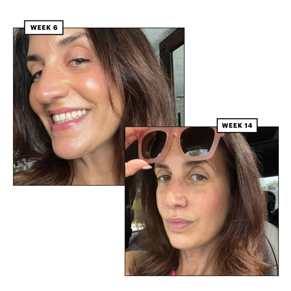 donna francis 6 weeks and 14 weeks after quitting alcohol